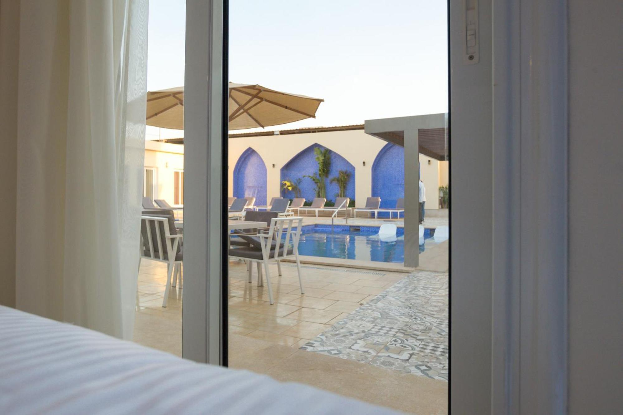 Mazar Pyramids Hotel Kafrat al Jabal Exterior photo