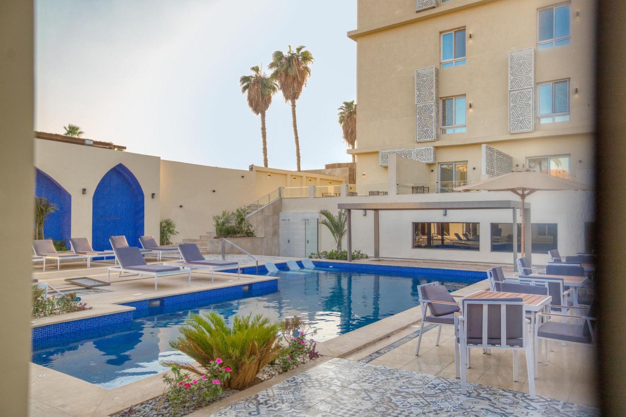 Mazar Pyramids Hotel Kafrat al Jabal Exterior photo